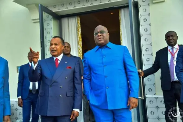 Sassou-N’guesso à Kinshasa chez Antoine Tshisekedi