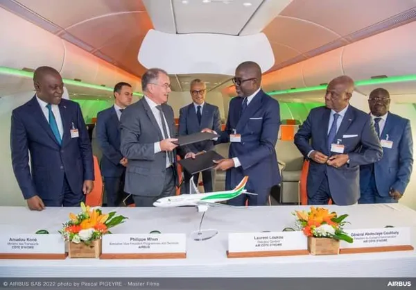 Airbus et Air Côte d’Ivoire signent un protocole d’accord à trois volets
