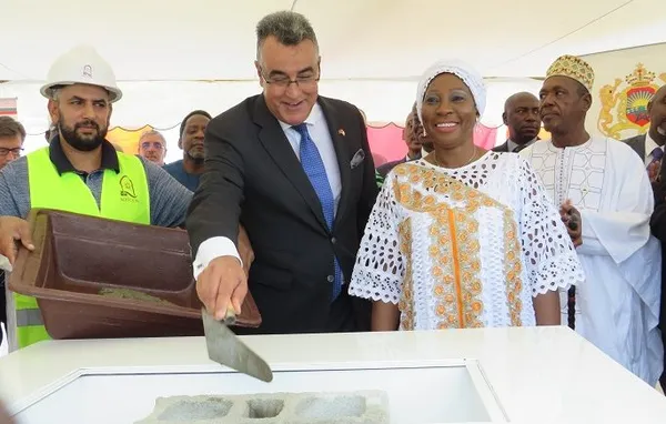 Nouvelle ambassade du Maroc à Abidjan: Pose de la 1ère pierre