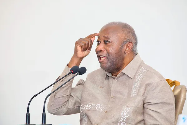 Laurent Gbagbo, président du PPA-CI