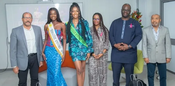 Kouassi Marlène, miss Côte d’Ivoire 2022, récompensée par Canal+ Côte d’Ivoire