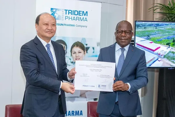 Côte d’Ivoire: le projet de construction du Campus Fosun Pharma lancé