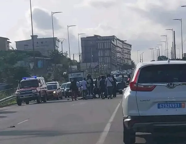 Accident de la circulation sur la voie principale de Bingerville ce 1er novembre 2022: des victimes