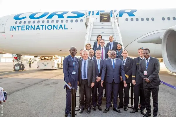 Transport aérien au Bénin : Corsair effectue son vol Inaugural sur Cotonou