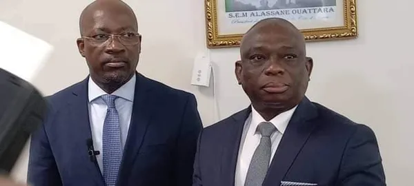 Blé Goudé chez le ministre KKB : « je suis à la disposition de la république »