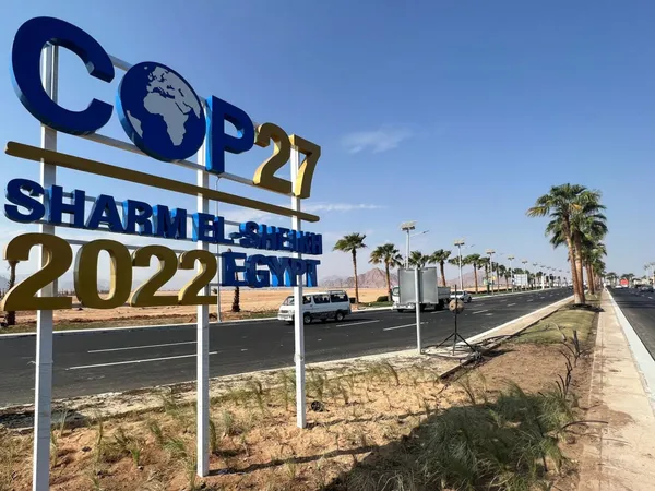 COP27 2022: un « commando » à Sharm El-Sheikh en Égypte dans la lutte contre le réchauffement climatique