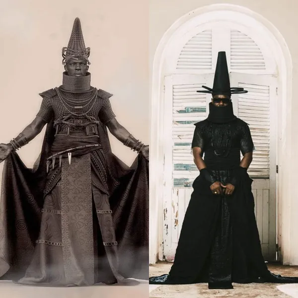 PRIMUD 2022 : quand Gadoukou la Star s’inspire du style de vêtement d’Oduduwa, Empereur des Yoruba, lors de la résistance coloniale
