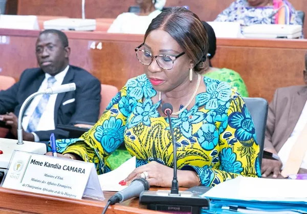 Côte d’Ivoire : 5 projets de loi présentés par Kandia Camara votés au Sénat