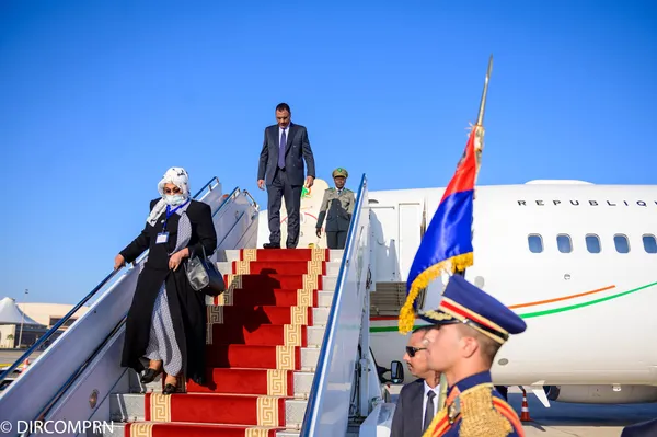 COP 27 : arrivée de Mohamed Bazoum à Charm El Cheikh