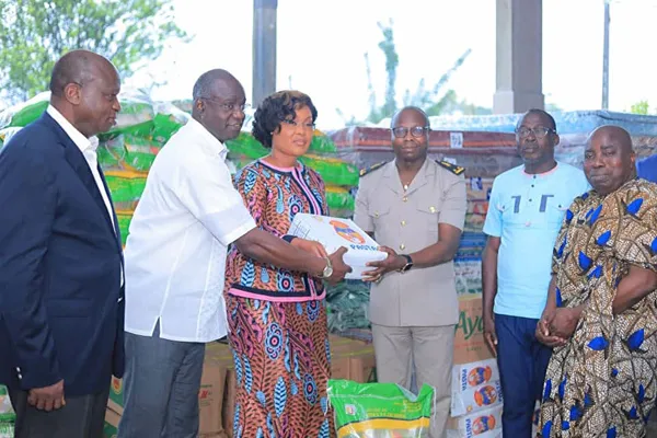 Inondation à Bonoua: 24,250 millions de FCFA du gouvernement aux populations sinistrées