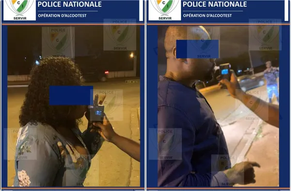 La police lance l’opération d’alcootest à Cocody et Yopougon du 18 au 20 novembre 2022