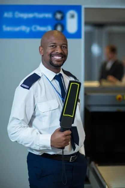 Agent sécurité aéroport
