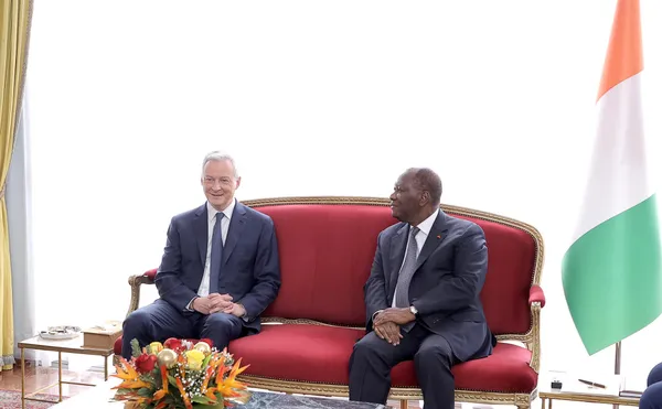 Lancement effectif des travaux du Métro d’Abidjan: le Ministre français Bruno Le Maire chez le président Ouattara ce 19 décembre 2022