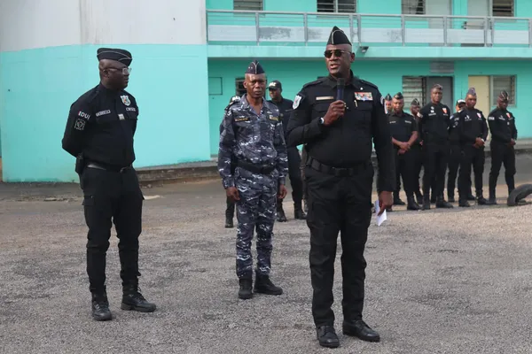 Sécurisation fêtes fin d’année 2022: le DG de la Police rencontre les Unités d’Intervention ( BAE, CRS1, CRS2, BAT, FRAP, BSP et CCDO)