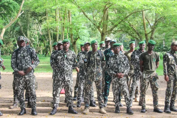 Des agents des Eaux et forêts de Côte d'Ivoire d'Ivoire