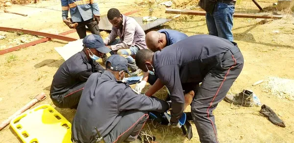 Effondrement d’une église en construction au CHU d’Angré ce 19 décembre 2022: 4 blessés graves