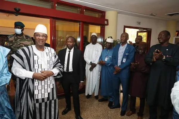 Mali : Choguel Kokalla Maiga reprend service ce 5 décembre 2022, des images