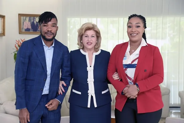 Le love Josey et Serey Dié chez Dominique Ouattara: des images