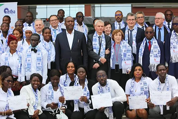 Centre multisectoriel Mohammed VI de Yopougon: baptême de la 1ère cohorte formée aux métiers de la grande distribution