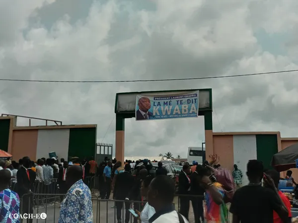 Meeting de Gbagbo à Adzopé ce 10 décembre 2022: le stade déjà en ébullition, les premières images
