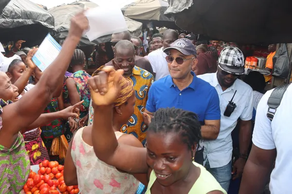 Liste électorale : Michel Gbagbo dans les rues de Yopougon