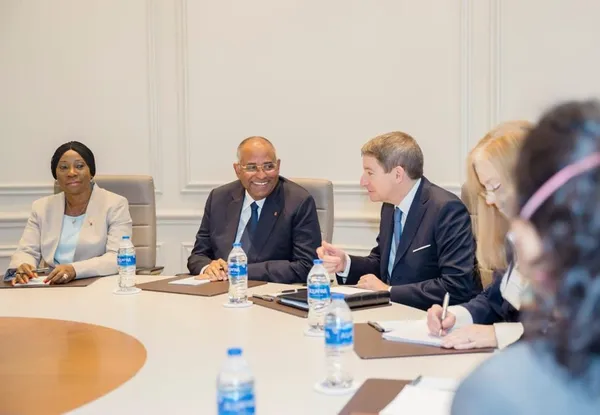 Coopération USA – Côte d’Ivoire: Patrick Achi a rencontré le Directeur Général du DFC