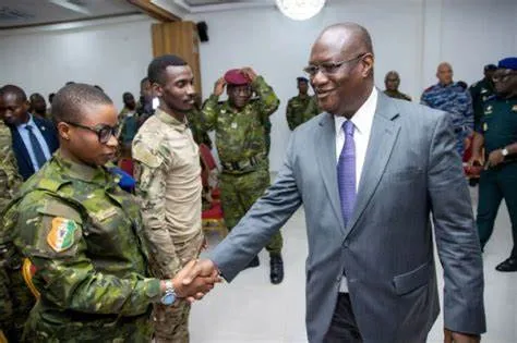49 soldats ivoiriens pris en charge
