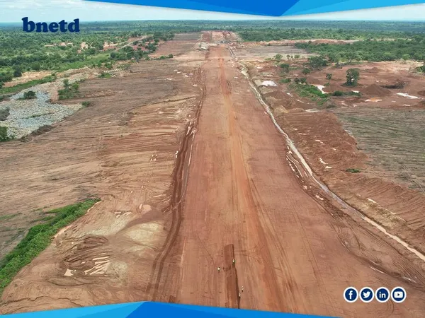 Construction de l’aéroport de Kong : l’état d’avancement des travaux, des images