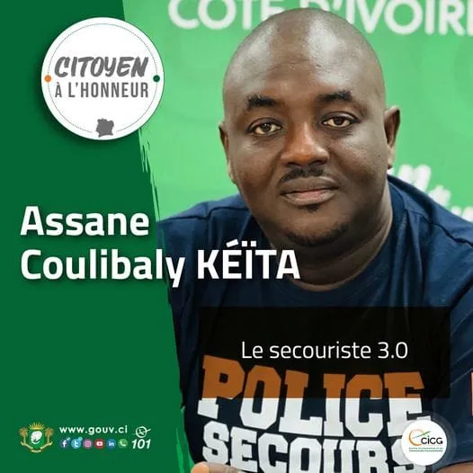 Assane Keita Coulibaly, le commando de secouristes 3.0: Mr « Police Secours »