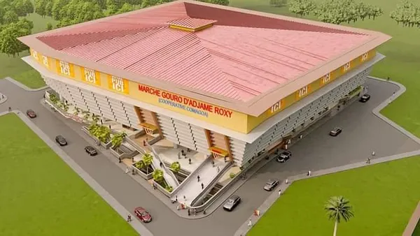 Nouveau Marché Gouro à Adjamé : des images du futur bijou architecture