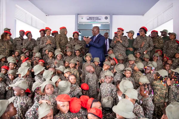 Mardi gras 2023 : les enfants dans la peau des 49 soldats ivoiriens chez le ministre Téné Ouattara, des images