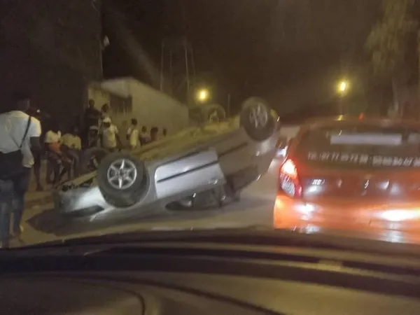 Accident de la route à Yopougon Maroc ce 28 février 2023