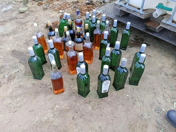 Saisie de Boissons frelatées en Côte d'Ivoire le 27 février 2023