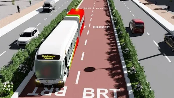 « Bus Rapid Transit : les travaux en cours de réalisation » (Alassane Ouattara)