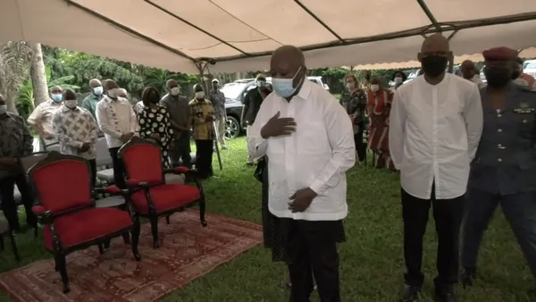 Décès : Gbagbo pleure son ami Gnahoré Jean Baptiste