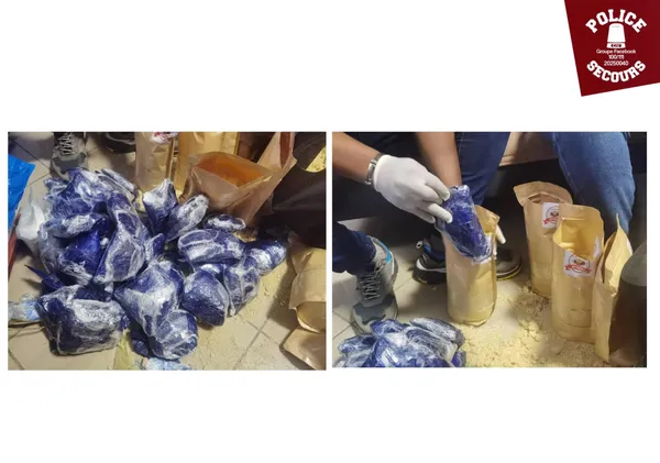 Trafic de drogue à Abidjan: saisie de 21 kg de cocaïne dissimulés dans des colis d’attiéké