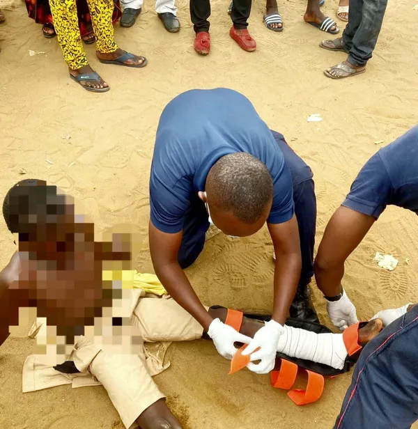 Accident de la route à Yopougon carrefour zone: un élève renversé par un tricycle