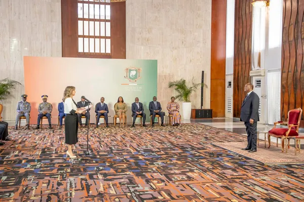 Trois nouveaux ambassadeurs accrédités en Côte d’Ivoire : la liste