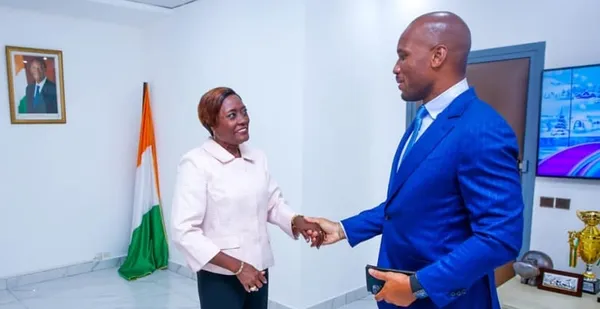 Drogba s’engage à promouvoir des projets d’éducation en Côte d’Ivoire