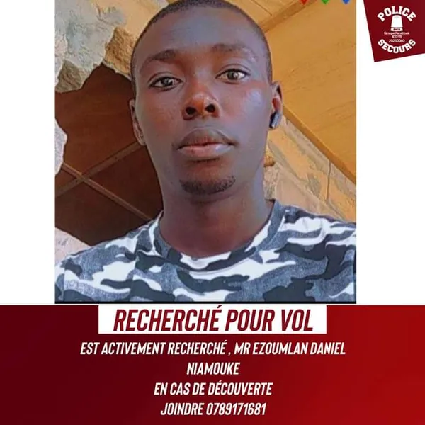 Abidjan : il demande du travail à un grand frère du quartier et vole une forte somme d’argent en 3 jours de formation