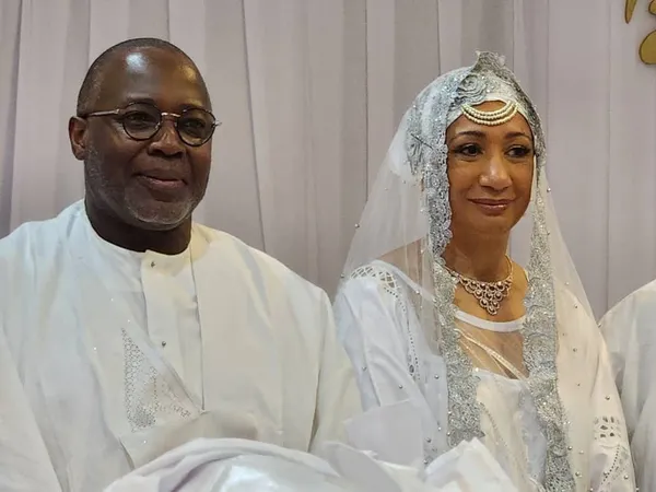 Mariage féerique de Françoise Remarck, la ministre ivoirienne de la Culture dit oui à Malick Tohé: des images
