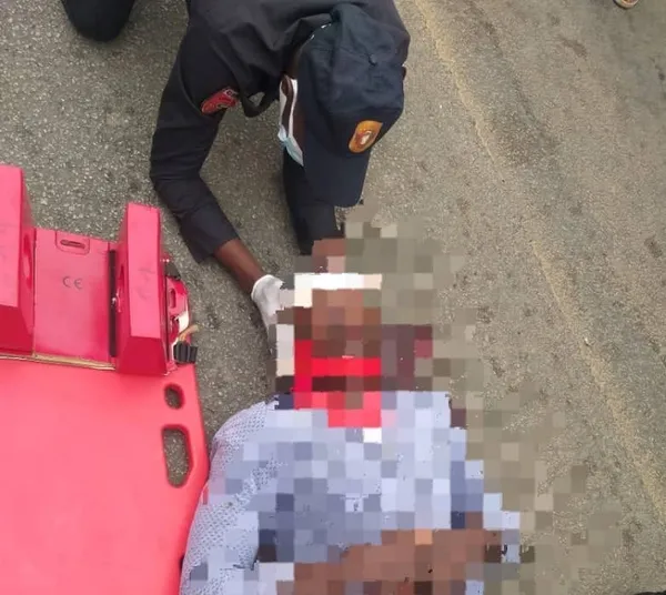 Accident à Yamoussoukro : un cycliste renversé par un véhicule
