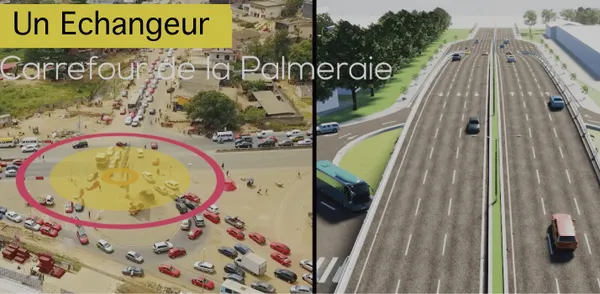 Abidjan: Construction de 3 échangeurs sur le boulevard Mitterrand à 75 milliards de FCFA
