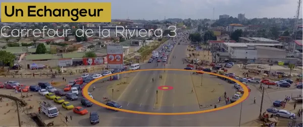 Échangeur de la Riviera 3 : l’un des trois échangeurs en construction à Abidjan