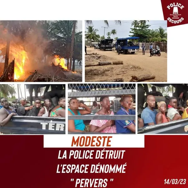 Bassam: l’espace « Pervers » à Modeste détruit par police