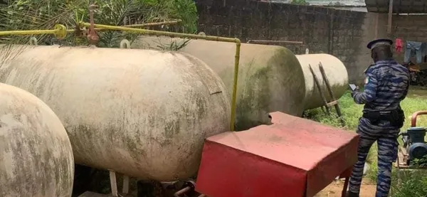 Abobo: une unité industrielle de conditionnement de gaz butane démantelée