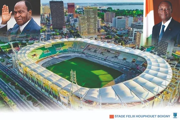 CAN 2023: Stade Félix Houphouët – Boigny, la rénovation presqu’achevée