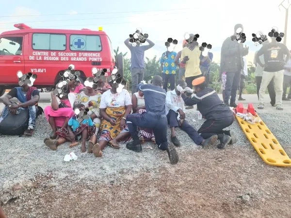 Grave accident de la route sur l’axe Dabou – Grand-Lahou ce 9 mai 2023: 3 morts