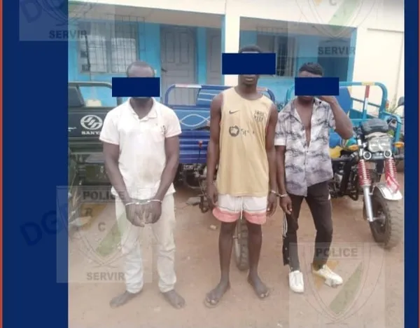 Daloa : démantèlement d’un gang spécialisé dans de vols tricycles et auteur de meurtre à Vavoua