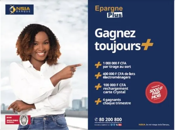 NSIA Banque lance la nouvelle version de son produit d’épargne, « Epargne Plus »